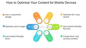 how to optimize content for mobile users